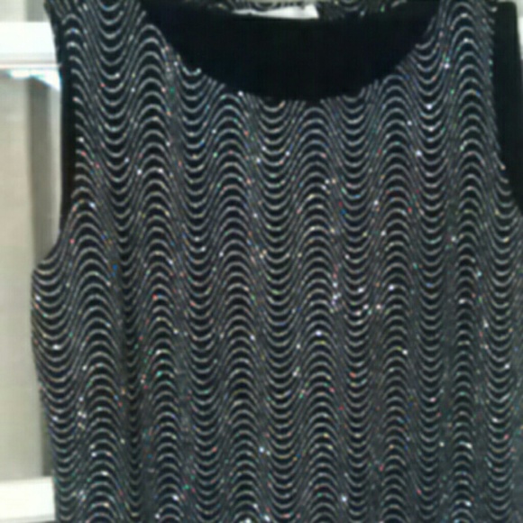 Sparkling cropped pants set - Picture 2 of 7